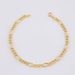 Pulso Fígaro 2.25g / 19.7cm / 4.2mm Oro Amarillo 18K