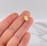 Herraje Virgen Guadalupe 0.25g / 1.2cm Oro Amarillo 18K