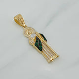 Dije San Judas Tadeo 6.4 g / 4.9 cm Tres Oros 18K