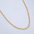 Cadena Figaro 1.5gr / 49.5cm / Oro Amarillo +1 18K &