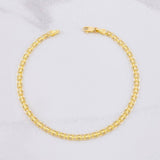 Pulso Chino 4.2g / 18.9cm / 3.24mm Oro Amarillo 18K