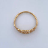 Anillo Tiara 1.6gr / T7 1/2 / Oro Amarillo 18K &