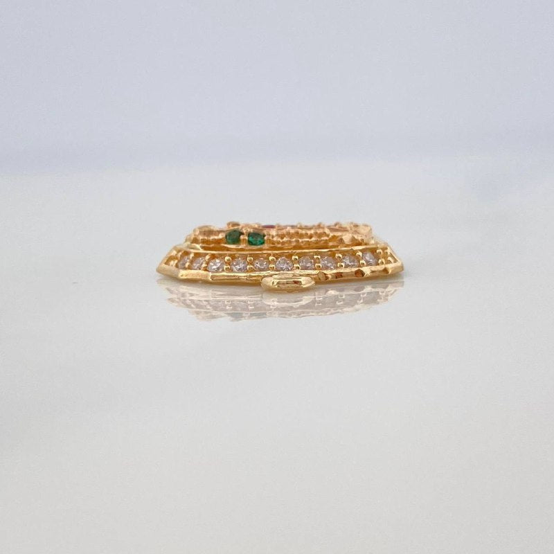 Herraje Virgen De Guadalupe 1.25 g / 1.5 cm Oro Amarillo 18K