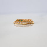 Herraje Virgen De Guadalupe 1.25 g / 1.5 cm Oro Amarillo 18K