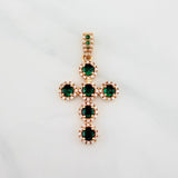 Dije Cruz Tupida 4.5 g / 3.8 cm Oro Amarillo 18K