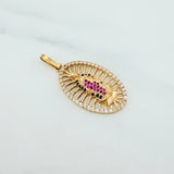 Dije Virgen De Guadalupe 3.55 g / 3.7 cm Oro Amarillo 18K