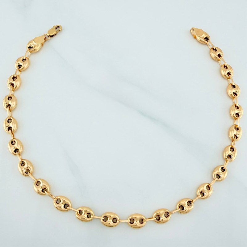 Tobillera Gc 6.15 g / 25.5 cm / 5.9 mm Oro Amarillo 18K