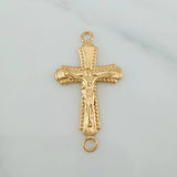 Herraje Cruz Cristo 1.05gr / 2.9cm / Oro Amarillo 18K %