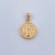 Dije San Benito 0.85gr / 2.2cm / Oro Amarillo 18K &