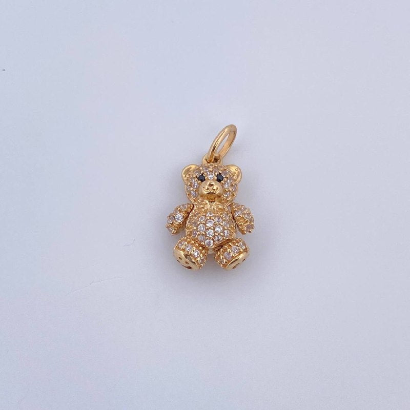 Dije Oso Articulado 2.6gr / 2cm / Oro 18K &