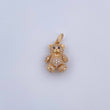 Dije Oso Articulado 2.6gr / 2cm / Oro 18K &