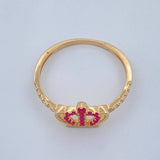 Anillo Tiara 1.5gr / T8 / Oro Amarillo 18K $