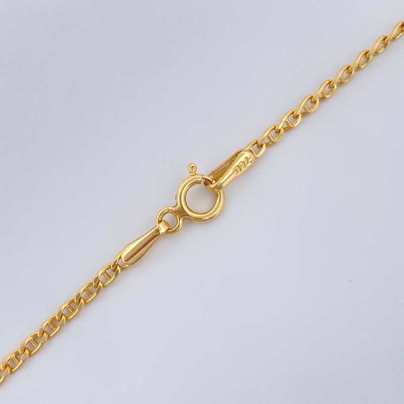 Cadena Escalera 2gr / 45.5cm / Oro Amarillo +3 18K $