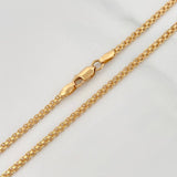 Cadena China 7.95 g / 61.5 cm / 2.07 mm Oro Amarillo Nac. Esp 18K