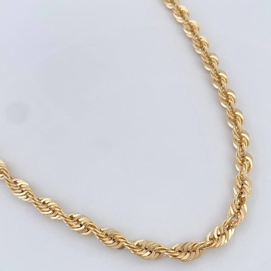 Cadena Lazo 6.3gr / 51.2cm / Oro Amarillo +3 14K Italy &