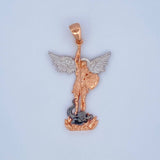Dije San Miguel Arcángel 7.05gr / 5.3cm / Tres Oros 18K $