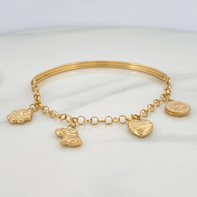 Pulso Charms 5.95 g / 17.3 cm / 3.21 mm Oro Amarillo 18K