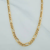 Cadena Figaro 17.4 g / 60.8 cm / 5.55 mm Oro Amarillo 18K