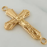 Herraje Cruz Cristo 1.05gr / 2.9cm / Oro Amarillo 18K %