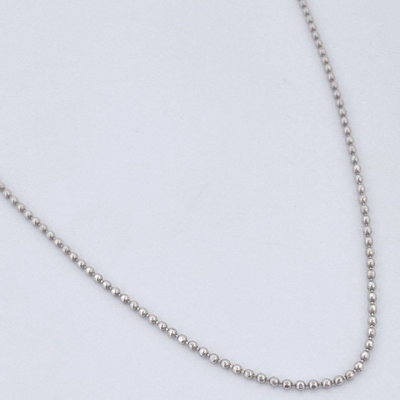 Cadena Militar 2.7gr / 60.2cm / Oro Blanco +3 18K %