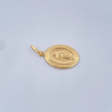 Dije Virgen Milagrosa 0.85gr / 2.5cm / Oro Amarillo 18K &