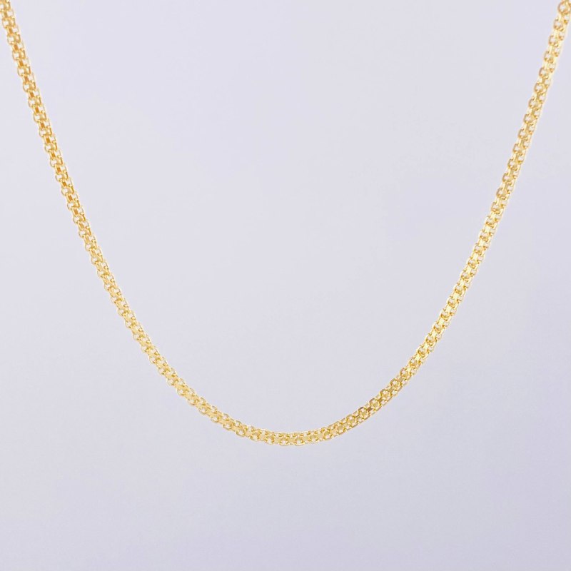 Cadena China 1.85g / 45cm / 1.1mm Oro Amarillo 18K