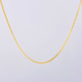 Cadena China 2.7g / 45cm / 2.2mm Oro Amarillo 18K