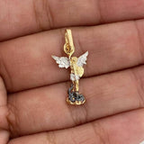 Dije San Miguel Arcangel 1 g / 2.4 cm Tres Oros 18K