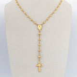 Rosario Virgen Milagrosa 6gr / 49.5cm / Oro Amarillo 18K &