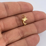 Dije Delfin 0.45gr / 2cm / Oro Amarillo 18K &