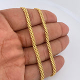 Cadena China 7.65gr / 54.5cm / +1 Oro 18K &