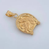 Dije Herradura Caballo 1.15gr / 2.4cm / Oro Amarillo 18K &