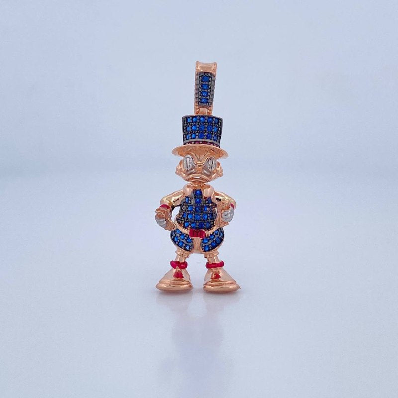 Dije Pato Furioso 5.35gr / 4cm / Oro 18K &