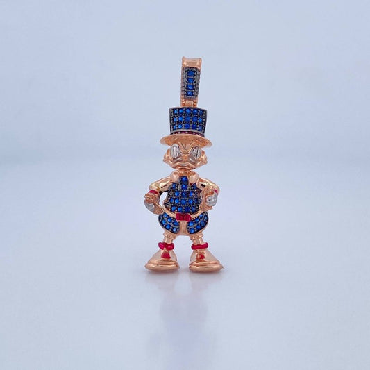 Dije Pato Furioso 5.35gr / 4cm / Oro 18K &