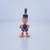 Dije Pato Furioso 5.35gr / 4cm / Oro 18K &