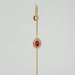 Piercing Industrial 2.25 g / 1 cm Oro Amarillo 18K