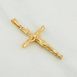 Dije Cruz Cristo 1.7 g / 4.9 cm Oro Amarillo 18K