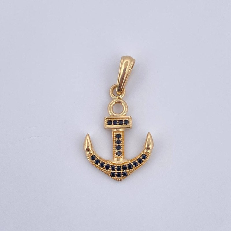 Dije Ancla 1.8gr / 2.7cm / Oro 18K &