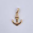 Dije Ancla 1.8gr / 2.7cm / Oro 18K &