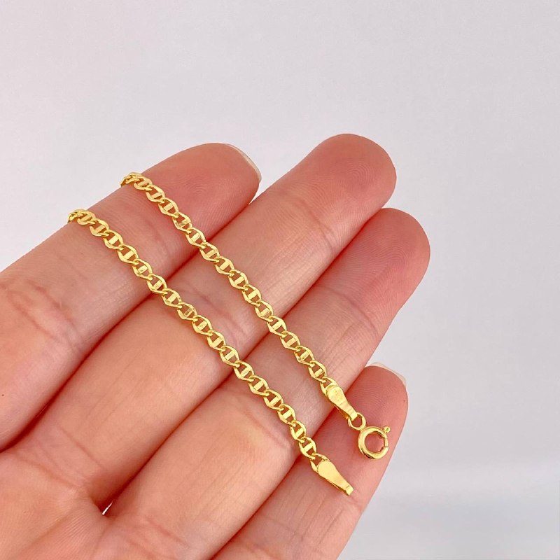 Pulso Escalera 1.25g / 18.9cm / 2.8mm Oro Amarillo 18K
