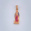 Dije Virgen Guadalupe 2.15gr / 2.8cm / Oro Rosa 18K $