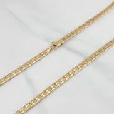 Cadena Panzer 28.1 g / 66.5 cm / 4 mm Oro Amarillo 18K