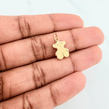 Dije Oso 0.65 g / 1.8 cm Oro Amarillo 18K