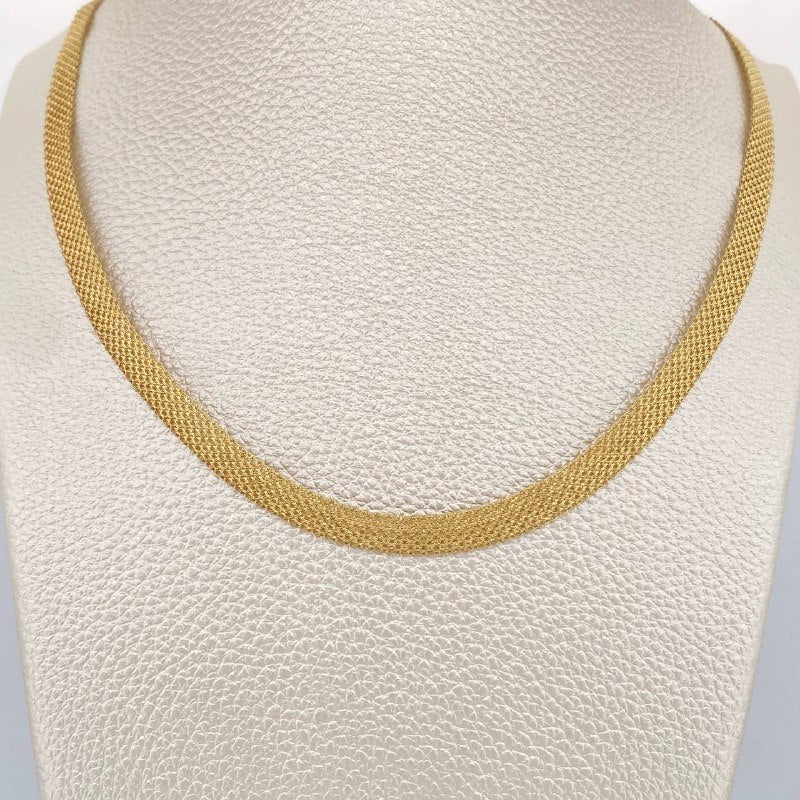 Cadena China 10.8gr / 61cm / Oro Amarillo +1 14K Italy &
