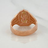 Anillo Virgen De Guadalupe 4.25 g / T5 3/4 Oro Rosa 18K