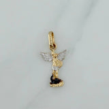 Dije San Miguel Arcangel 1.75 g / 2.8 cm Tres Oros 18K