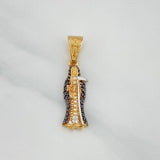 Dije Santa Muerte 2.45 g / 3 cm Tres Oros 18K