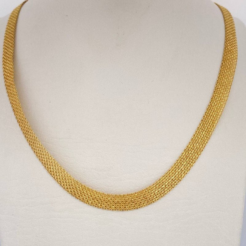 Cadena China 10.8gr / 61.3cm / Oro Amarillo +1 14K Italy $