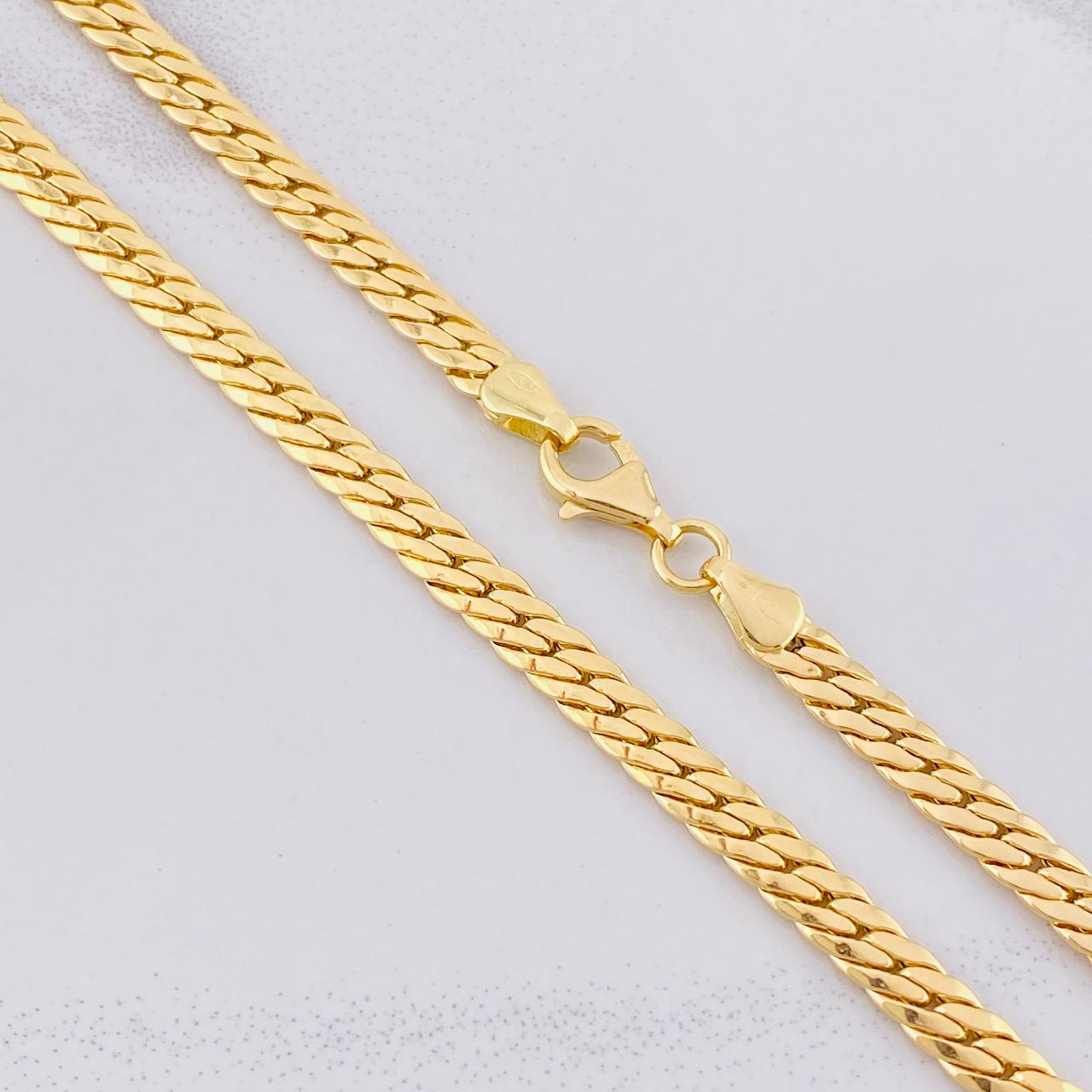 Cadena Serpiente 15.85g / 50cm / 4.6mm Oro Amarillo 18K