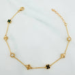 Pulso Trebol Aro Seguido 3.2 g / 20.7 cm / 4.8 mm Oro Amarillo 18K